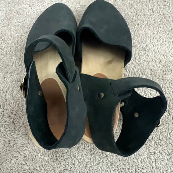 BRYR Emma Closed Toe High Heel Clog Women Size 37 - Picture 13 of 16